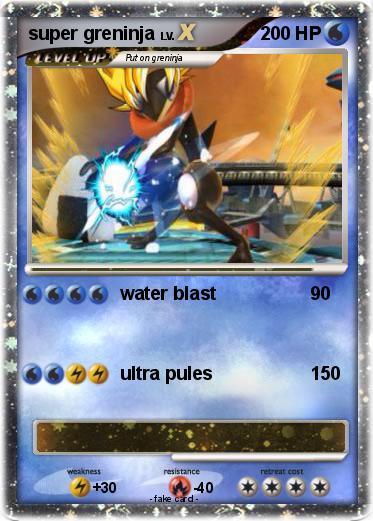 Pokemon super greninja
