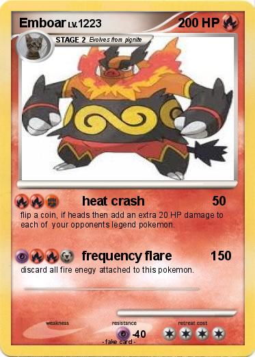 Pokemon Emboar