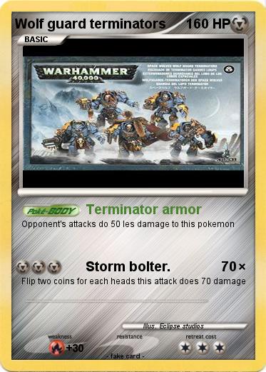 Pokemon Wolf guard terminators