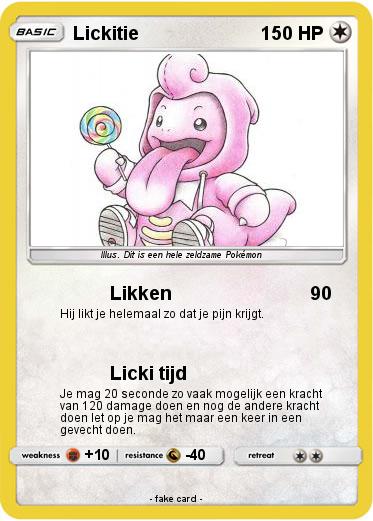 Pokemon Lickitie