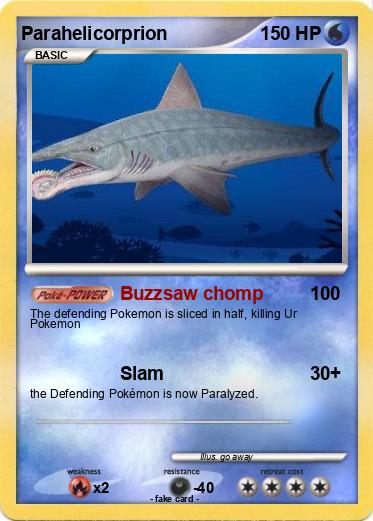 Pokemon Parahelicorprion