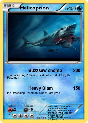 Pokemon Helicoprion