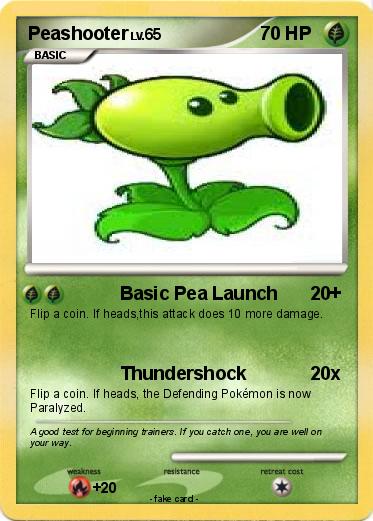 Pokemon Peashooter