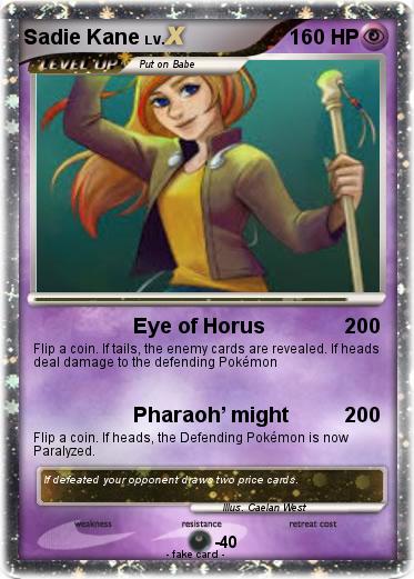 Pokemon Sadie Kane