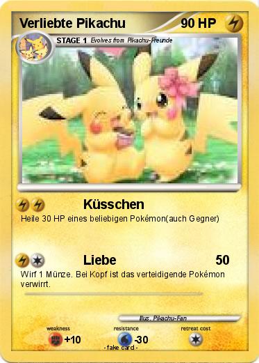 Pokemon Verliebte Pikachu