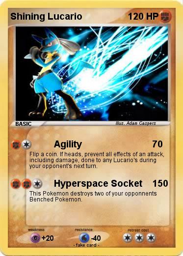 Pokemon Shining Lucario