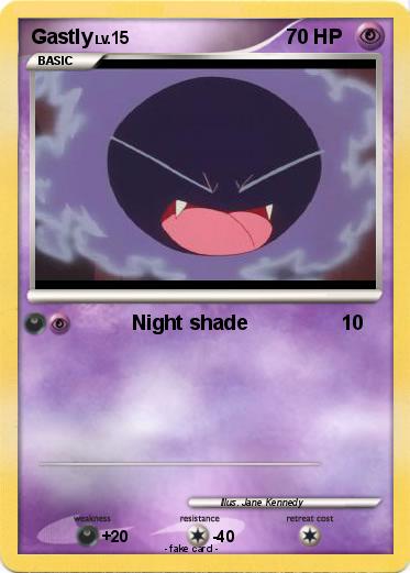 Pokemon Gastly