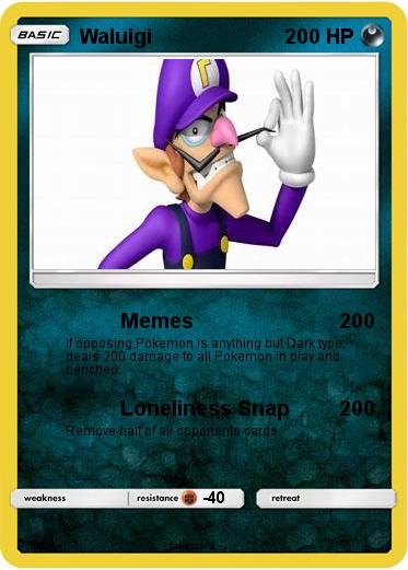 Pokemon Waluigi
