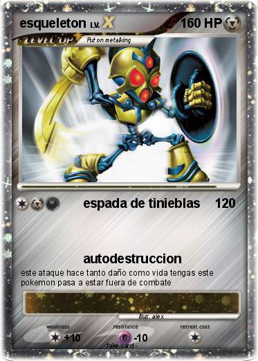 Pokemon esqueleton