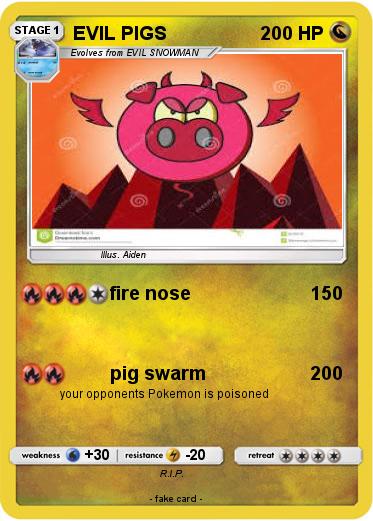 Pokemon EVIL PIGS
