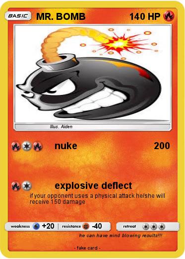 Pokemon MR. BOMB