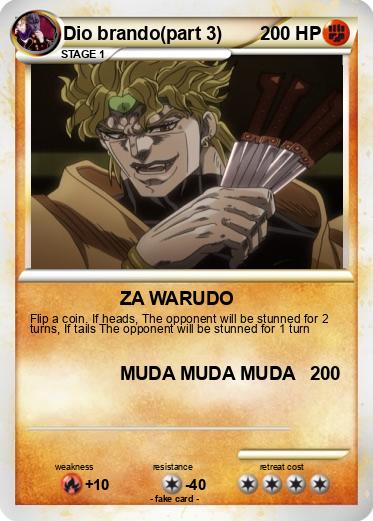 Pokemon Dio brando(part 3)
