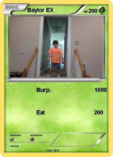 Pokemon Baylor EX