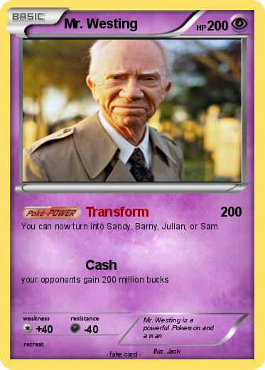Pokemon Mr. Westing