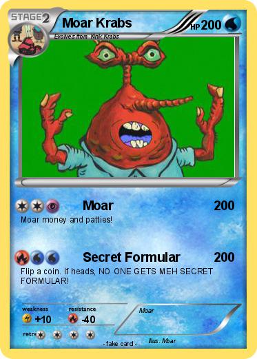 Pokemon Moar Krabs