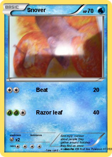 Pokemon Snover