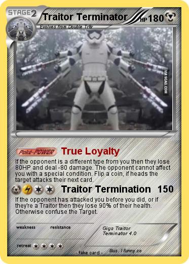 Pokemon Traitor Terminator