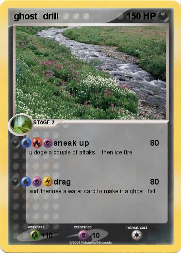 Pokemon ghost  drill