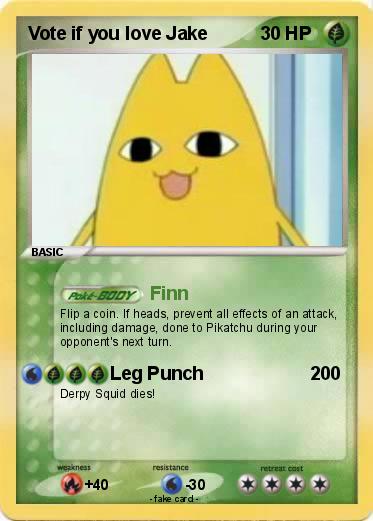 Pokemon Vote if you love Jake