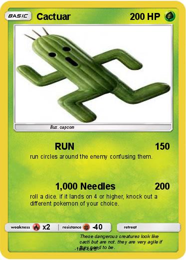 Pokemon Cactuar