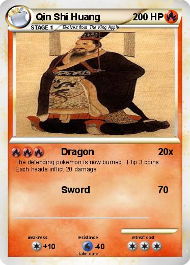 Pokemon Qin Shi Huang