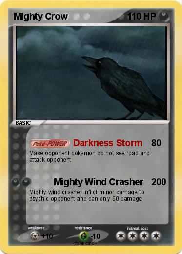 Pokemon Mighty Crow