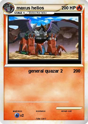 Pokemon maxus helios