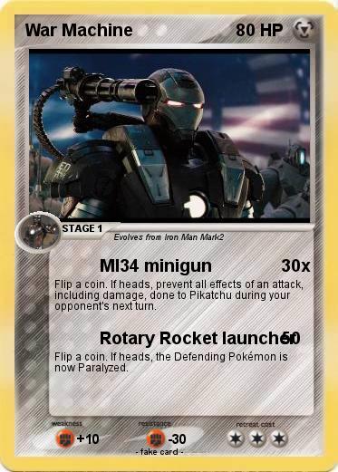 Pokemon War Machine