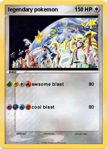 Pokemon legendary pokemon