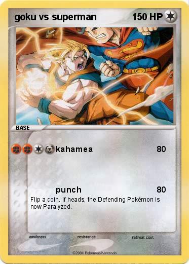 Pokemon goku vs superman
