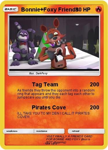 Pokemon Bonnie+Foxy Friends