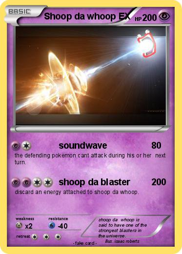 Pokemon Shoop da whoop EX