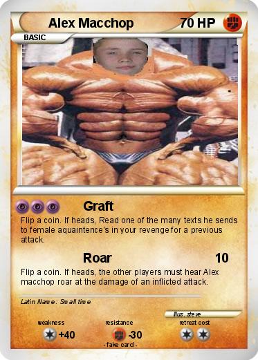 Pokemon Alex Macchop