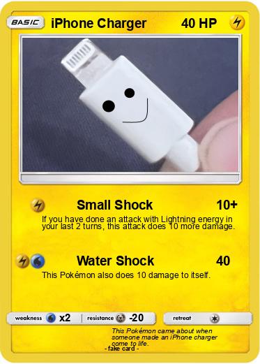 Pokemon iPhone Charger