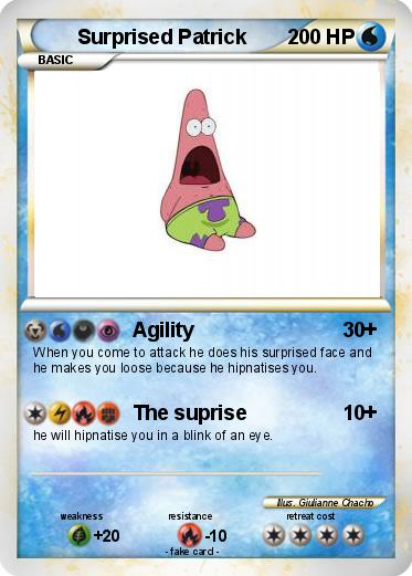 Pokemon Surprised Patrick