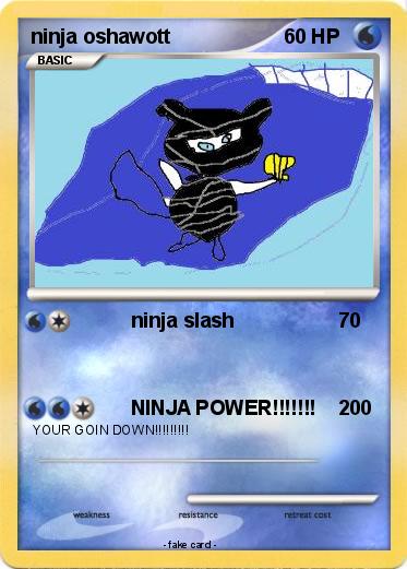 Pokemon ninja oshawott
