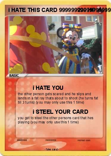 Pokemon i HATE THIS CARD 99999999999999999999999999999999999999999999999999