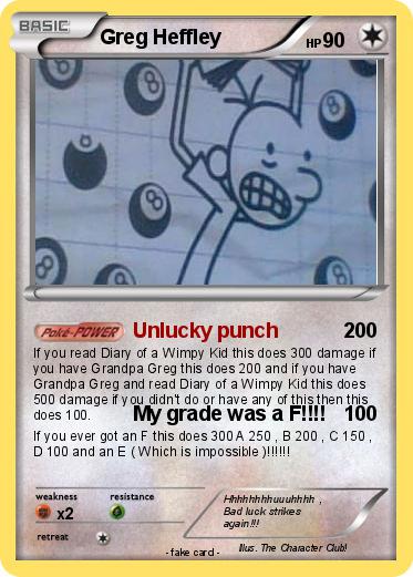 Pokemon Greg Heffley