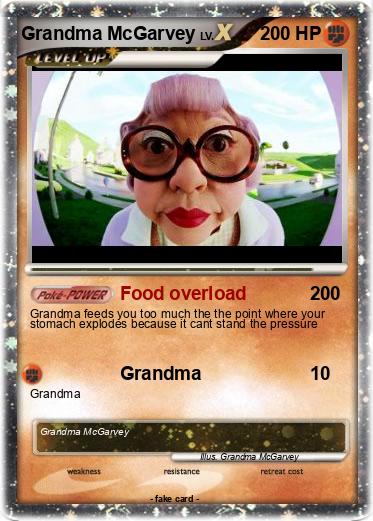 Pokemon Grandma McGarvey