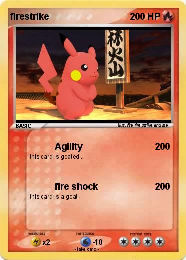 Pokemon firestrike