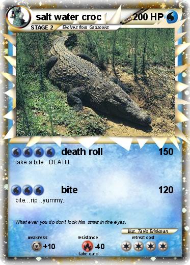 Pokemon salt water croc