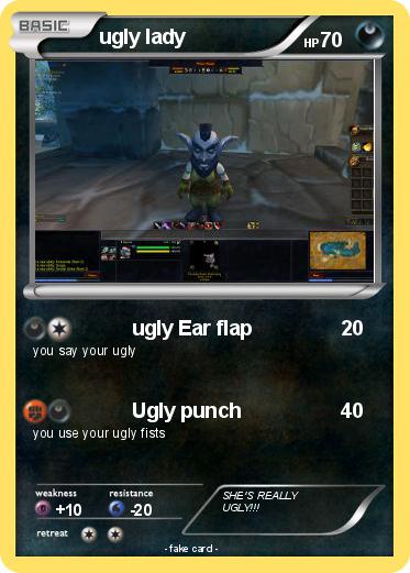 Pokemon ugly lady