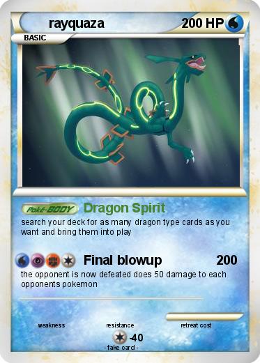 Pokemon rayquaza