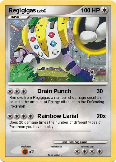 Pokemon Regigigas