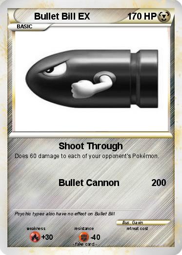 Pokemon Bullet Bill EX