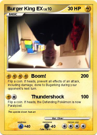 Pokemon Burger King EX