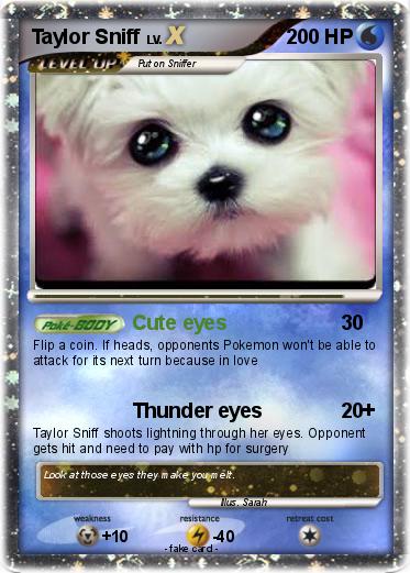 Pokemon Taylor Sniff