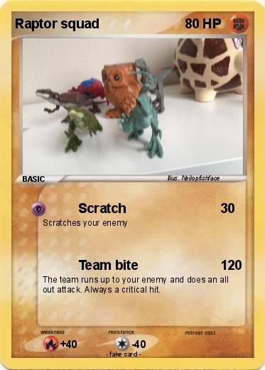 Pokemon Raptor squad