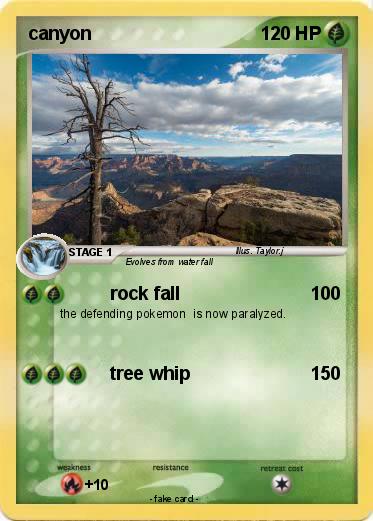 Pokemon canyon