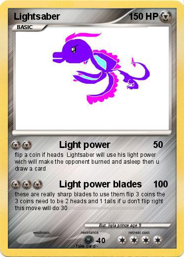 Pokemon Lightsaber